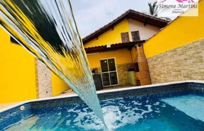 Casa com 2 dormitórios à venda, 65 m² por r$ 400.000,00 - santa eugênia - mongaguá/sp