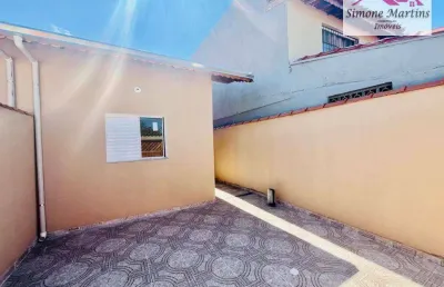 Casa com 2 dormitórios à venda, 60 m² por r$ 280.000,00 - jardim regina - itanhaém/sp