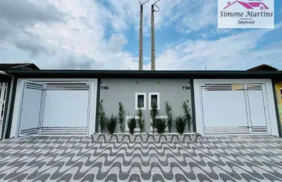 Casa com 2 dormitórios à venda, 89 m² por r$ 489.900,00 - balneário itaguaí - mongaguá/sp