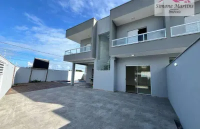 Sobrado com 3 dormitórios à venda, 107 m² por r$ 749.000,00 - cibratel ii - itanhaém/sp