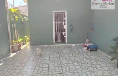 Sobrado com 3 quartos á 400 metros da praia à venda, 174 m² por r$ 320.000 - agenor de campos - mongaguá/sp
