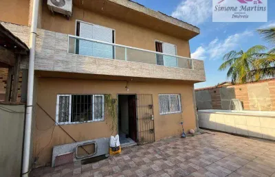 Sobrado com 2 quartos à venda, 80 m² por r$ 299.000 - balneário regina maria - mongaguá/sp