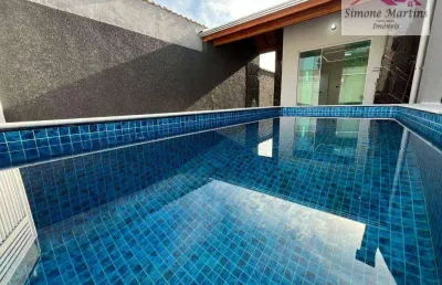 Casa com 2 dormitórios à venda, 65 m² por r$ 430.000 - jardim marilú - itanhaém/sp