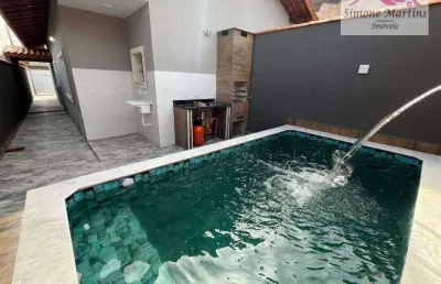 Casa com 2 dormitórios à venda, 60 m² por r$ 349.900,00 - suarão - itanhaém/sp