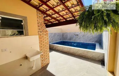 Casa com 2 dormitórios à venda, 61 m² por r$ 329.000,00 - jardim regina - itanhaém/sp