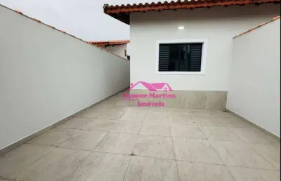 Casa nova lado praia com 03 dormitórios à venda na cidade de itanhaém