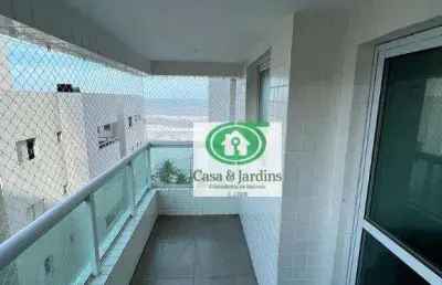 Apartamento com 2 dormitórios à venda, 68 m² por r$ 465.000,00 - jardim praia grande - mongaguá/sp