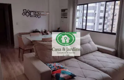 Apartamento com 3 dormitórios à venda, 108 m² por r$ 595.000,00 - gonzaguinha - são vicente/sp