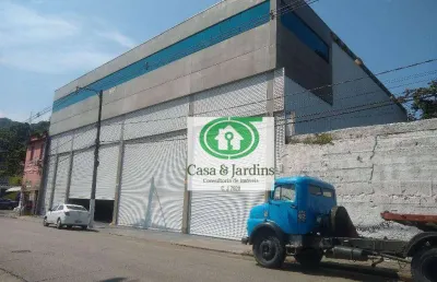 Galpão coberto para alugar 1000 mts  - valongo - santos/sp