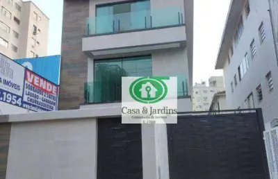 Sobrados em villagio 02 suites - campo grande - santos