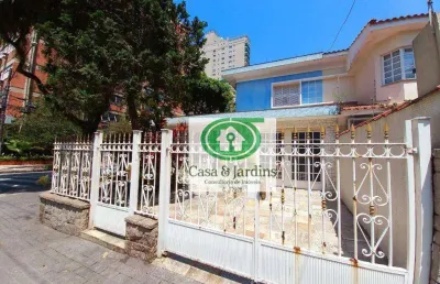 Casa sobrado à 500 metros praia embaré - santos/sp.  246m²  -  3 quartos -   3 vagas - venda