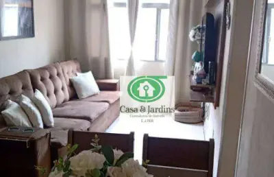Apartamento com 3 dormitórios à venda, 86 m² por r$ 260.000,00 - jardim independência - são vicente/sp