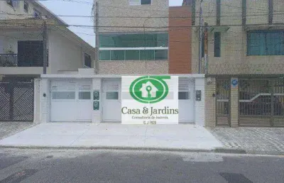 Casa com 2 dormitórios à venda, 110 m² por r$ 890.000,00 - embaré - santos/sp