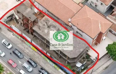Terreno para alugar, 380 m² por r$ 70.000,00/mês - aparecida - santos/sp
