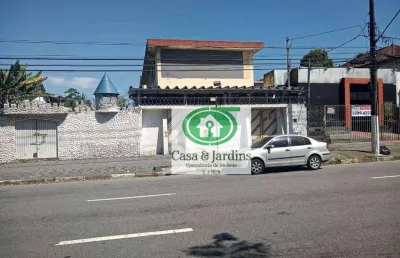Terreno para alugar, 500 m² por r$ 6.500,00/mês - centro - são vicente/sp