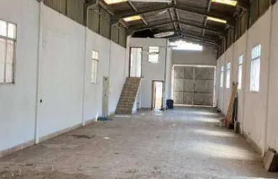 Galpão para alugar, 273 m² por r$ 12.773,00/mês - parque bitaru - são vicente/sp