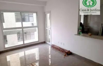 Apartamento com 2 dormitórios à venda, 82 m² - aparecida - santos/sp