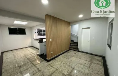 Casa  sobrado duplex 3 dormitórios à venda, 145 m² por r$ 960.000 - aparecida - santos/sp