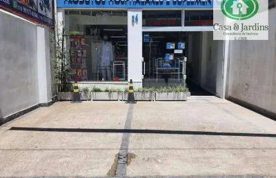 Aluga ou vende loja, 217 m² - canal 2  em frete a beneficência - santos/sp