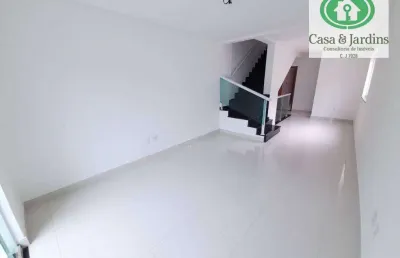Casa com  piscina, 3 dormitórios à venda, 160 m²  - campo grande - santos/sp
