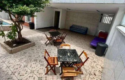 Ótimo sobrado com piscina - 4 dormitórios (3 suítes) – à venda - vila belmiro - santos sp