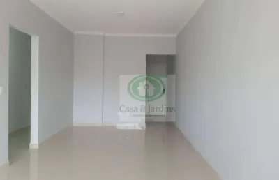 Aluga apto 3 dormitórios (suíte) + qto e wc empregada, fte c/ terraço e garagem p/ 2 carros - bairro do campo grande - santos