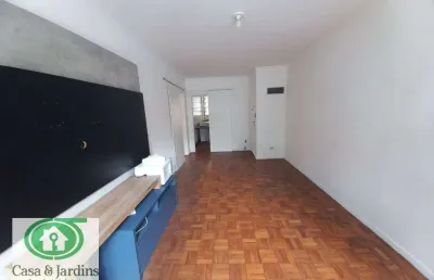 Apartamento em santos no jose menino com 2 dormits mais dependencias de empregada