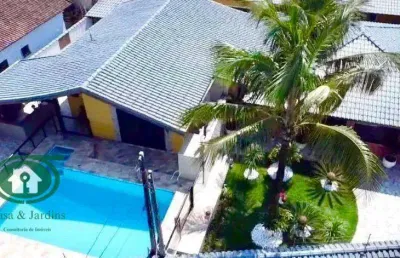Maravilhoso casarão à venda no balneário flórida, praia grande - sp