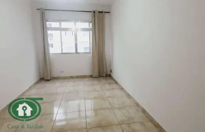 Apartamento 1 dormitório c/ 65 m² área útil - prédio c/ elevador -  marapé - santos/sp