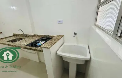 Apartamento com 1 dormitório à venda, 48 m² por r$ 335.000,00 - ponta da praia - santos/sp