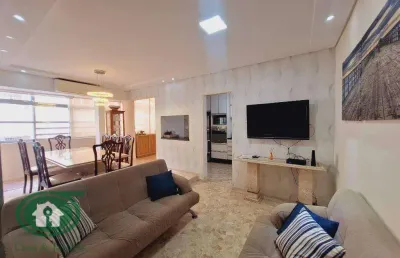 Apartamento  3 dormitórios  à venda, 116 m²  - ponta da praia - santos/sp