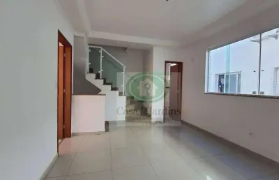 Sobrado duplex em villagio residencial  - 3 dormitorios - garagem fechada p/ 2 carros - santos