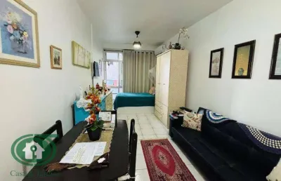Apartamento com 1 dormitório à venda, 41 m² por r$ 190.000,00 - itararé - são vicente/sp