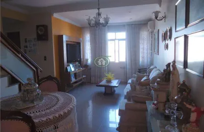 Oportunidade.! cobertura 3 dormitórios  260 m² por r$ 1.100.000 - campo grande - santos/sp