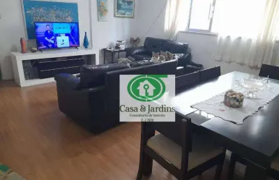 Maravilhoso apartamento com 3 dormitórios  no josé menino proximo a pompeia e gonzaga, - santos/sp