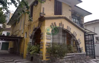 Casa comercial com 8 salas à venda na Avenida Marechal Deodoro, 107, Gonzaga, Santos