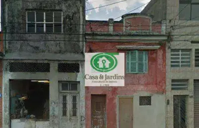 Terreno à venda, 200 m² por r$ 410.000,00 - vila nova - santos/sp