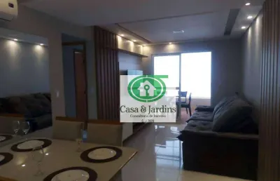 Apartamento com 2 dormitórios à venda, 65 m² por r$ 366.000,00 - aviação - praia grande/sp