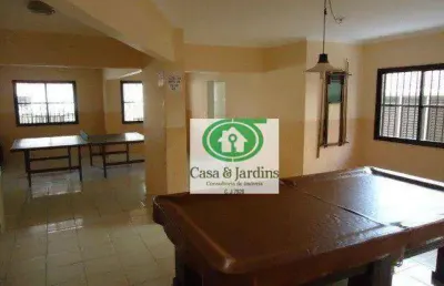 Apartamento com 2 dormitórios à venda, 83 m² por r$ 370.000,00 - vila assunção - praia grande/sp