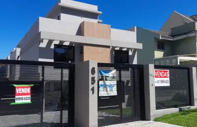 Sobrado à venda  com 3 quartos, 1 suite em santa felicidade, com terraço