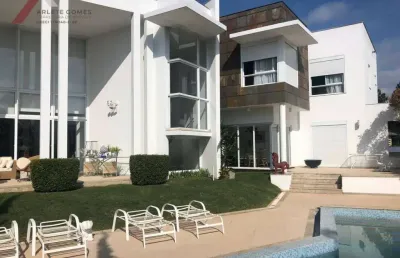 Casa com 5 dormitórios à venda, 1200 m² por r$ 8.490.000,00 - residencial morada dos lagos - barueri/sp