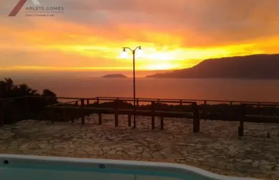 Pousada com 9 dormitórios à venda, 600 m² por r$ 1.850.000,00 - ribeirão - ilhabela/sp