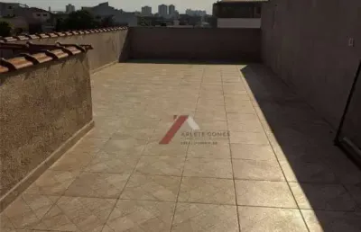 Cobertura com 3 dormitórios à venda, 180 m² por r$ 550.000,00 - vila helena - santo andré/sp