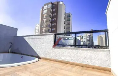 Sobrado com 3 dormitórios à venda, 140 m² por r$ 890.000,00 - campestre - santo andré/sp
