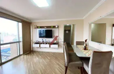 Apartamento com 3 dormitórios à venda, 90 m² por r$ 657.000,00 - casa branca - santo andré/sp