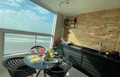 Apartamento com 2 dormitórios à venda, 77 m² por r$ 619.000,00 - vila atlântica - mongaguá/sp