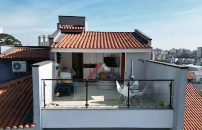Sobrado com 2 dormitórios à venda, 130 m² por r$ 680.000,00 - campestre - santo andré/sp