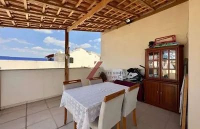 Cobertura com 2 dormitórios à venda, 100 m² por r$ 403.000,00 - vila camilópolis - santo andré/sp