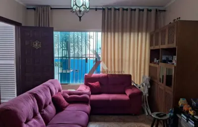 Sobrado com 3 dormitórios à venda, 138 m² por r$ 480.000,00 - jardim ocara - santo andré/sp