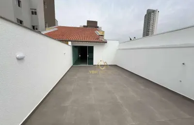 Cobertura com 3 dormitórios à venda, 156 m² por r$ 810.000,00 - campestre - santo andré/sp